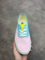 Vans New Arrival: Women's Canvas Shoes in Milk Blue and Lavender Color Blocking - Image 7