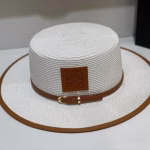 Loewe 2022 New Arrival Beach-Style Woven Straw Sun Hat (Bucket Hat)
