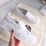 McQueen White Casual Couple Shoes - Black & White Color Options - Image 7