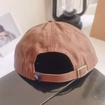 MLB Coffee Colored Soft-Top Baseball Cap (White Large NY Yankees Logo) - Image 5