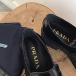 Prada Classic Triangle Logo Loafers - Image 5