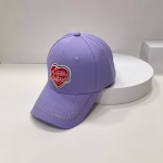 LV New Baseball Cap with Embroidered Letter Patches - Image 7