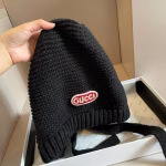 Gucci New Style Knitted Ear-Flap Hat - Image 3