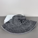 Prada 2024 New Denim Bucket Hat - Image 6