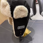 LV Louis Vuitton 2024 Autumn/Winter Plush Earmuff Lei Feng Hat - Image 6