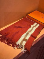 GUCCI High-End Cashmere Knit Scarf (Unisex) - Image 7