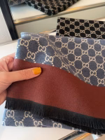 Gucci Double G Interlocking Logo Scarf - Image 7