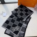 Louis Vuitton Damier Wool Knit Scarf - Image 8