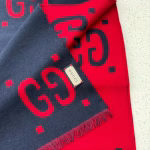 Gucci Wool and Silk Blend Scarf - Image 7