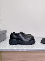 BALENCIAGA Stomper Derby Chunky-Toe Derby Shoes - Image 9