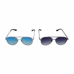 LV Metal Aviator Sunglasses