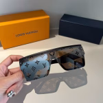 LV Louis Vuitton "Big Shot Aura" Sunglasses