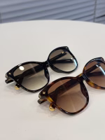 LV Louis Vuitton Classic Floral Logo CatEye Sunglasses for Women - Image 3