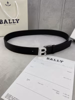 BALLY Men's Black Belt - Image 5