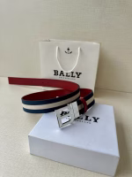 BALLY Men's Burgundy Belt (Same Style as in Specialty Stores) - Image 10