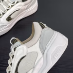 FENDI Force Lace-Up Retro Low-Top Shoes - Image 6
