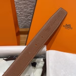 Hermès Handcrafted Top-Quality Men's Belt - Image 9
