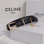 CELINE Women's Genuine Leather Belt - Image 9