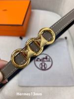Hermès Calfskin Women's Reversible Belt - Image 4