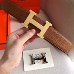 Hermes OSCAR BELT BUCKLE Reversible Leather Belt - Image 2