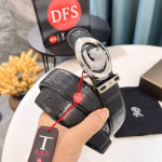 Stefano Ricci Diamond-Embedded Leopard Head Men's Belt - Image 4