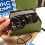 Internet Celebrity Hit Eyelet Buckle Gucci Belt - Image 7