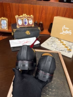 Christian Louboutin Red-Sole Leather Shoes - Image 5