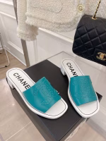 Chanel 2022 Spring/Summer New Double C Resort Slides - Image 5