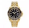 Rolex Gmt Master II Gold Black Dial Replica