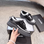 CHANEL 25B Autumn/Winter New Lace-up Sneakers - Image 3
