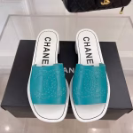 Chanel 2022 Spring/Summer New Double C Resort Slides