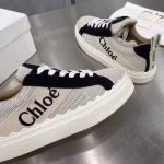 Chloe Ribbon Pattern Skate Shoes