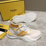 Fendi Men's New Slip-On Lace-Up Sports Shoes - Image 6
