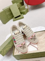 Gucci Purchasing Version GG Collection Distressed "Dirty" Sneakers - Image 9