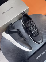 Giorgio Armani New Spring-Summer High-Elastic Flyknit Casual Sports Shoes for Men - Image 4