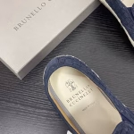 Brunello Cucinelli 2024 Spring-Summer New Suede Slip-On Casual Sports Shoes for Men - Image 6
