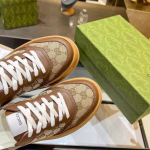 Gucci's New Chunky B Collection Lightweight Soft Platform Sneakers - Image 7