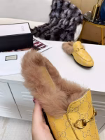 Gucci Fur Slippers - Image 8
