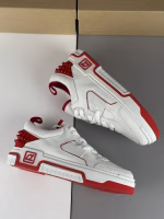 Christian Louboutin CL Astroloubi Retro Basketball Style Red-Sole Casual Shoes - Image 5