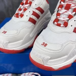 Adidas x Balenciaga Triple S Collaborative Retro Sneakers - Image 3