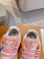 Louis Vuitton Train Couples' Limited-Edition Casual Athletic Basketball Shoes - Image 3