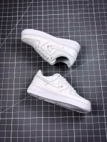 Nike White "Tear-Away" Low-Top Versatile Casual Sports Skate Shoes - Image 5