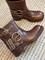 Miu Miu Popular Knee-High Riding Boots in Classic Colors - Image 4