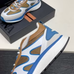 ZEGNA Regenerated Nylon & Leather Panelled High-Performance Running Sneakers - Image 4