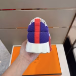 Hermès Dert Knit Calfskin Sneakers - Image 6