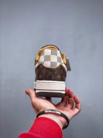 LV Louis Vuitton ultra-luxury collaboration LV x Air Force 1 sneakers - Image 6