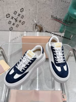 Miu Miu New American Retro Style Lace-Up Distressed Sneakers - Image 4