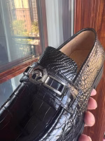 Stephen Thai water-dyed crocodile leather shoes - Image 4