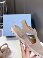 Prada Spring-Summer New Triangle Logo Retro Casual Shoes - Image 7