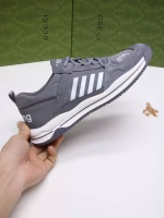 Pure original GUCCI high-quality casual shoes with spacesuit fabric and two-tone combined sole - Image 3